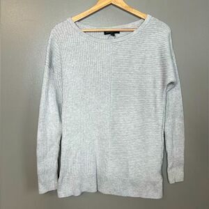 Banana Republic factory ribbed long sleeve round neck sweater size small office